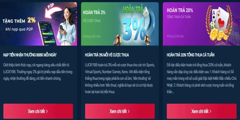 Các phương thức nạp tiền tại ole777 chính thức